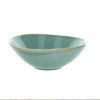 Tognana Trend Split salátás tál 22 cm türkiz porcelán