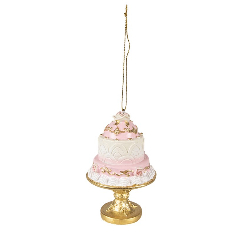 Dekoráció Torta függődísz vintage lakásdekoráció Ø 7X11 CM