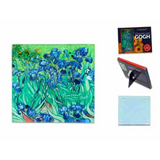 Tányéralátét, poháralátét Üveg poháralátét Van Gogh Íriszek