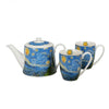 Van Gogh Csillagos éj porcelán szett kannával és 2 db bögrével