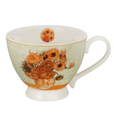 Van Gogh Napraforgók porcelán bögre és csésze 450 ml – díszdobozos