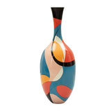RUBIC art deco színes magas padlóváza Ø 25X66 cm Váza Mauro Ferretti