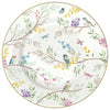 Étkészlet Vintage porcelán desszertes tányér Birds Melody