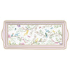 Tálca Vintage porcelán kínáló tálca 35x15 cm Birds Melody