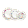 Virág mintás 18 részes porcelán étkészlet Easy Life Mon Amour