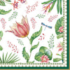 Szalvéta Virágos háromrétegű papírszalvéta 33x33 cm Botanic Chic