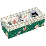 Bögre Virágos porcelán bögre 2 db szett díszdobozban Botanic Chic