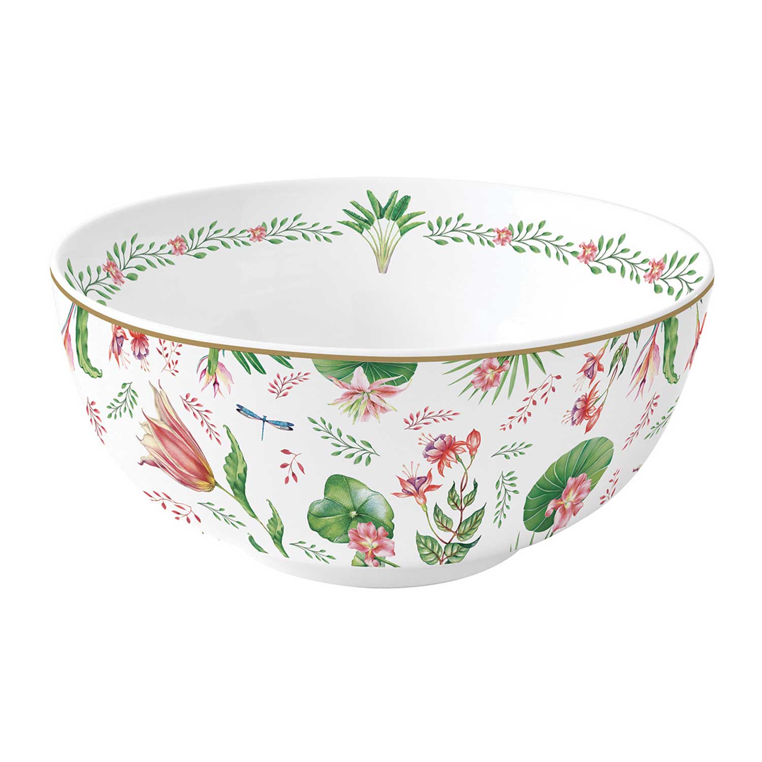 Tál Virágos porcelán nagy tál 23 cm Botanic Chic