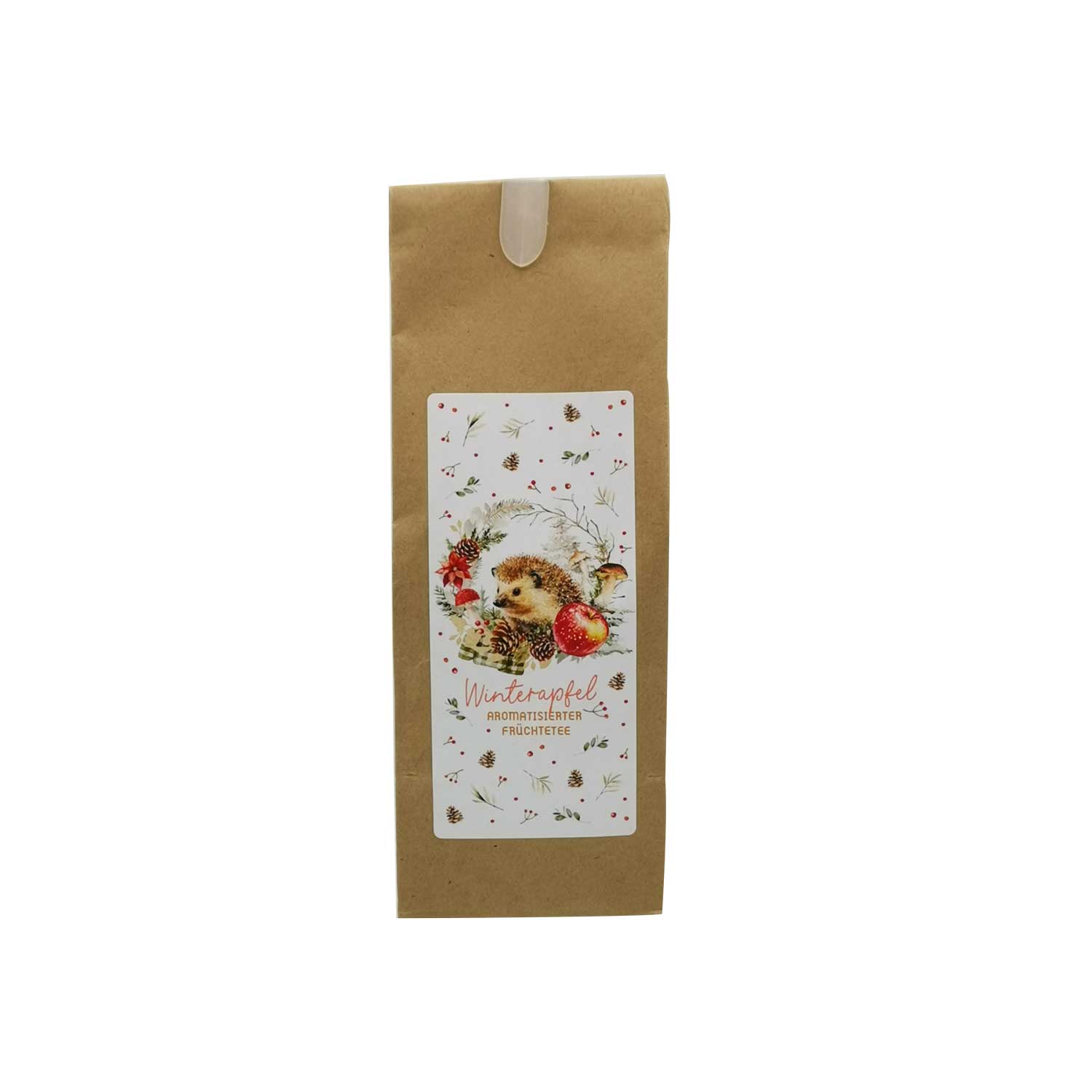Tea Zamatos gyümölcstea keverék Téli Alma karácsonyi sünös díszcsomagolásban
