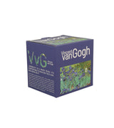 Monet porcelán öblös teás bögre fém szűrővel - 430 ml - Íriszek