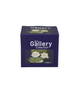 Monet porcelán öblös teás bögre fém szűrővel - 430 ml - Vízililiom