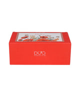 Porcelán pipacsos nagy reggeliző csésze aljjal 450 ml Poppies