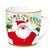 Bögre, csésze Porcelán bögre télapós fehér - Christmas Friends4