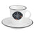 Csésze Porcelán kávéscsésze + alj, 300ml - R2S KitchenBasics