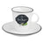 Csésze Porcelán teáscsésze + alj, 300ml - R2S KitchenBasics