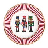 Tányér, étkészlet 18 részes Diótörő karácsonyi étkészlet Nutcrackers