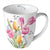 Bögre Tulipán virágos porcelán bögre 400 ml Tulips Bouquet