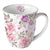 Bögre, csésze Rózsa virágos vintage porcelán bögre Josephine 400 ml