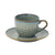 Bögre, csésze Drops Celadon modern porcelán eszpresszó kávés csésze