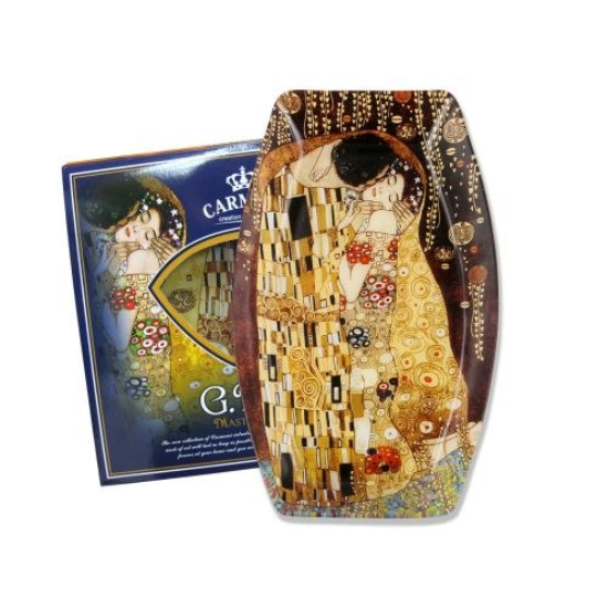 Tányér, étkészlet Üvegtányér Klimt The Kiss