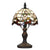 Asztali lámpa Tiffany asztali lámpa fehér Ø 18*32 cm