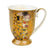 Pohár Klimt porcelán bögre szett kanállal 2 személyes szív dobozos