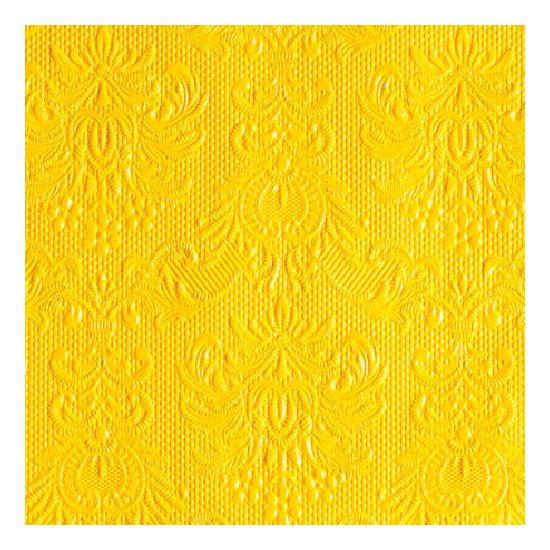 Szalvéta Elegance yellow papírszalvéta