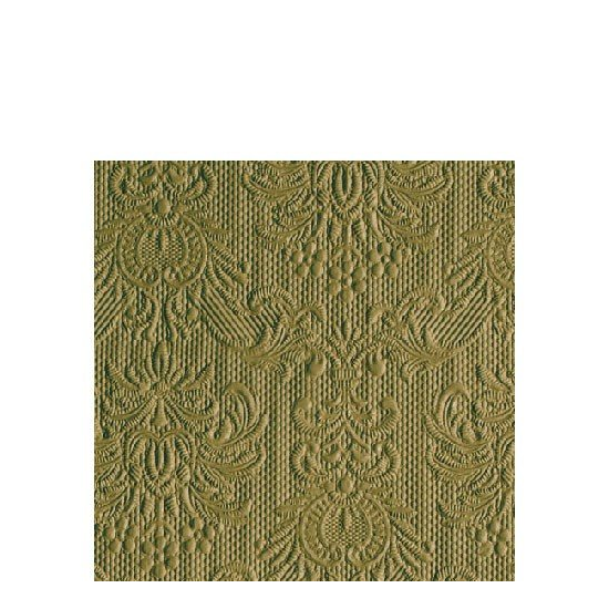 Szalvéta Elegance Olive Green papírszalvéta