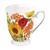 Bögre, csésze Napraforgó Virágos porcelánbögre talpas Sunny Flowers Cream 250ml