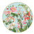 Tányér, étkészlet Virág mintás porcelán desszertes tányér készlet Botanic Garden