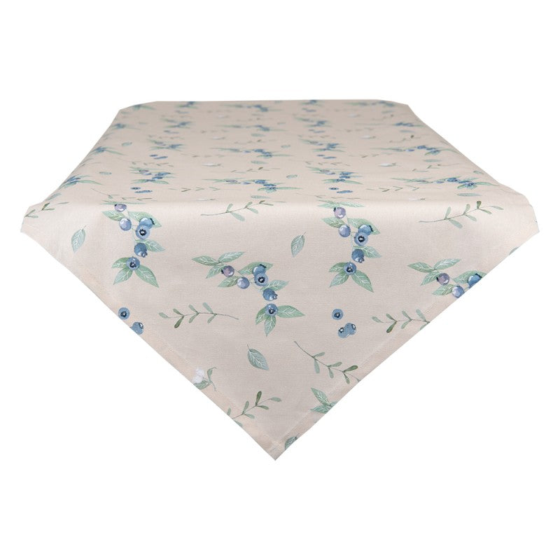 Asztalterítő Áfonya mintás pamut asztali futó 50x160 cm