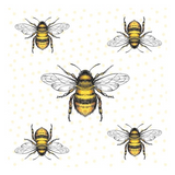 Szalvéta Bees papírszalvéta