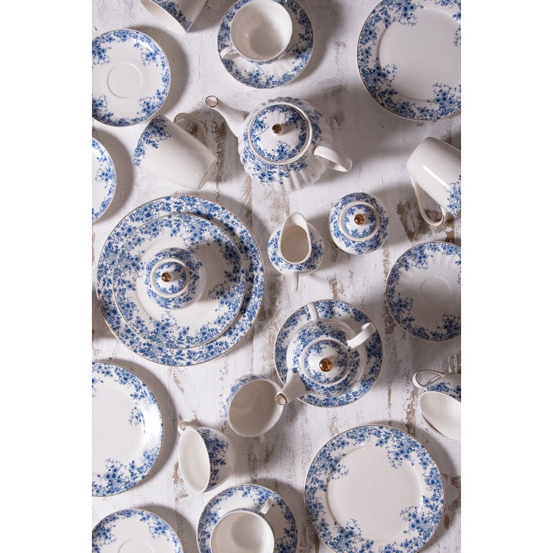 Tányér, étkészlet Bellflower Blue porcelán desszertes tányér