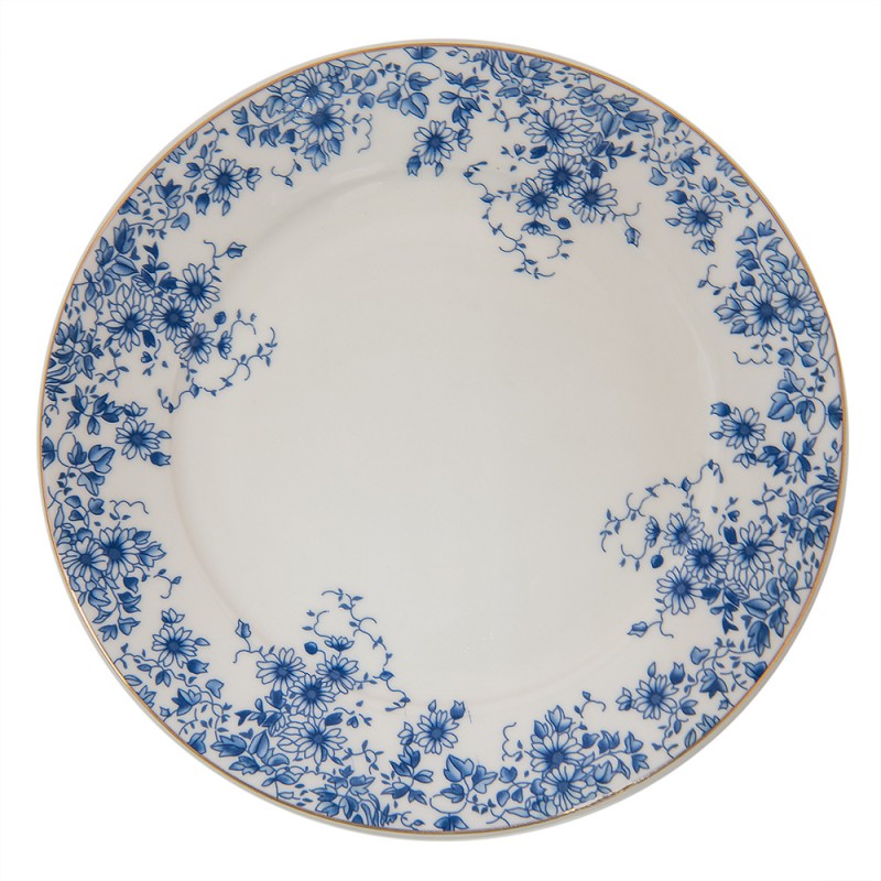 Tányér, étkészlet Bellflower Blue porcelán desszertes tányér