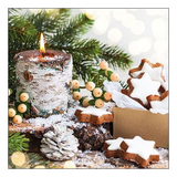 Szalvéta Birchwooden Candle papírszalvéta