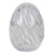 Tárolódoboz Tojás alakú üveg húsvéti bonbonier 9x12 cm