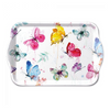 Tálca Butterfly Collection műanyag kistálca 13x21 cm