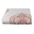 Ágytakaró Nagy méretű steppelt ágytakaró fehér indás, vintage virágos 240x260 cm