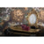 Képkeret Antikolt arany színű vintage fényképkeret angyal díszekkel 10x15 cm