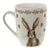 Bögre Nyuszis húsvéti porcelán bögre Rustic Easter Bunny