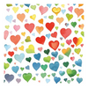 Szalvéta Colourful Hearts Mix papírszalvéta