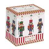 Karácsonyfadísz Diótörő formájú porcelán só-borsszóró szett Nutcrackers