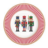 Tányér, étkészlet Diótörő karácsonyi porcelán desszertes tányér, 19 cm - Nutcrackers