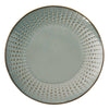Tányér, étkészlet Drops Celadon modern porcelán lapostányér