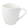 Bögre, csésze Drops fehér porcelán bögre domború csepp mintás