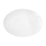 Tálka Drops fehér porcelán ovális sültes tál
