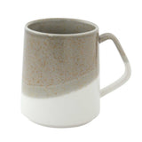 Bögre Dupla színes porcelán bögre barna fehér