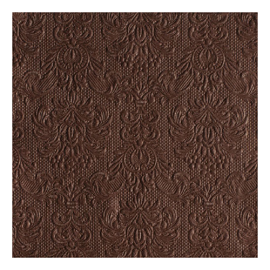 Szalvéta Elegance brown papírszalvéta