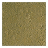 Szalvéta Elegance Green Leaf dombornyomott papírszalvéta 33x33cm