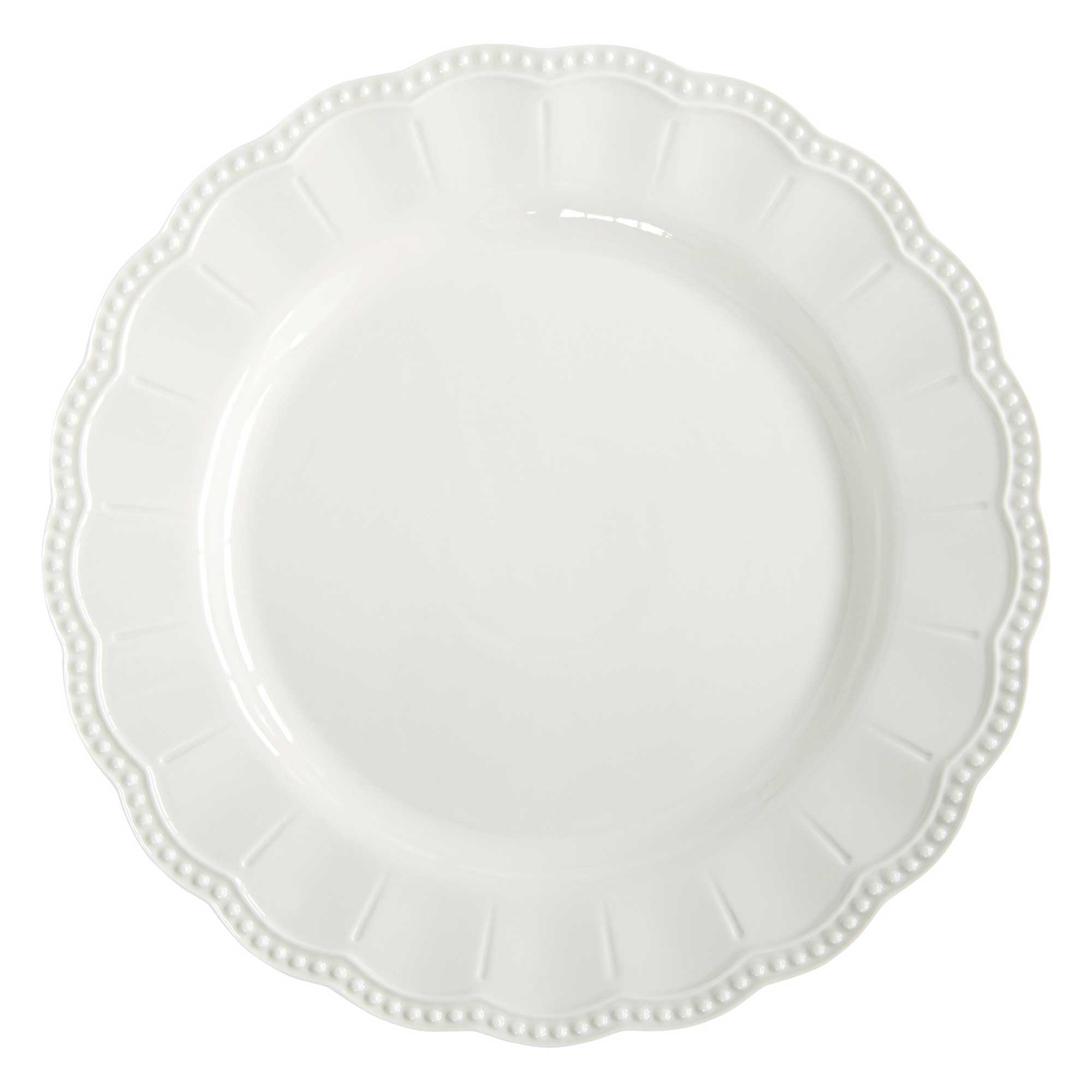 Tányér, étkészlet Elite White prémium fehér 18 részes porcelán étkészlet